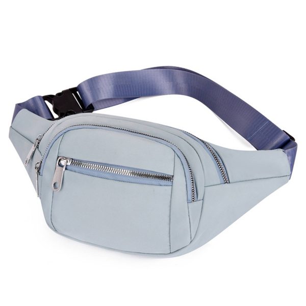 Oxford Large Fanny Pack Running Belt Waist Bag for trip
