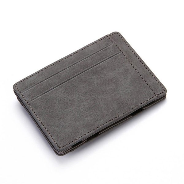 PU Creative Magic Flip Wallet with Anti-Magnetic Function - Image 3