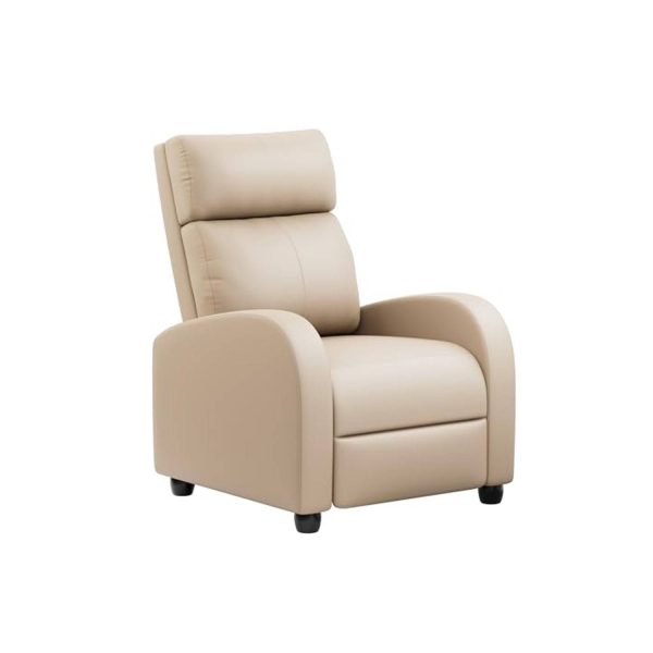 Adjustable Thick Recliner w/ Comfortable Footrest - Image 2