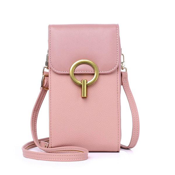 PU Cross Body Cell Phone Purse - Image 2
