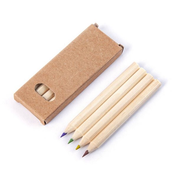 Mini colored pencils set - 4 count - Image 2