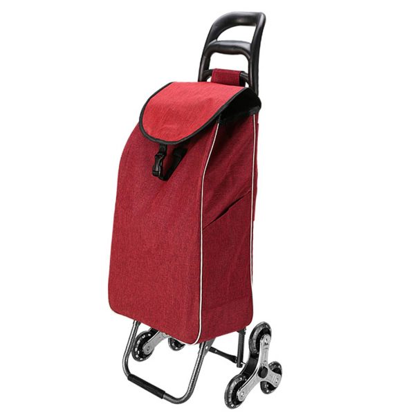 Foldable Shopping Cart With Wheel - Image 2