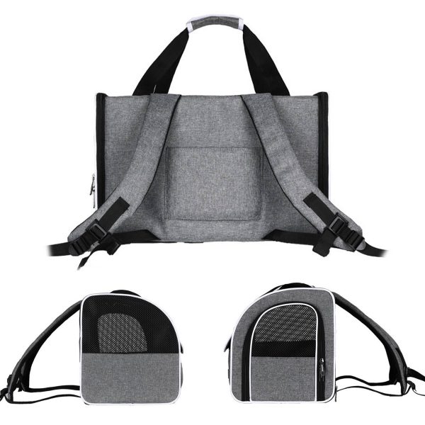 Soft Sided Folding Small Medium Dog Pet Carrier - Image 4