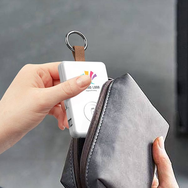 5000Mah Fast Charging Power Bank With Built-In Data Cable - Image 5