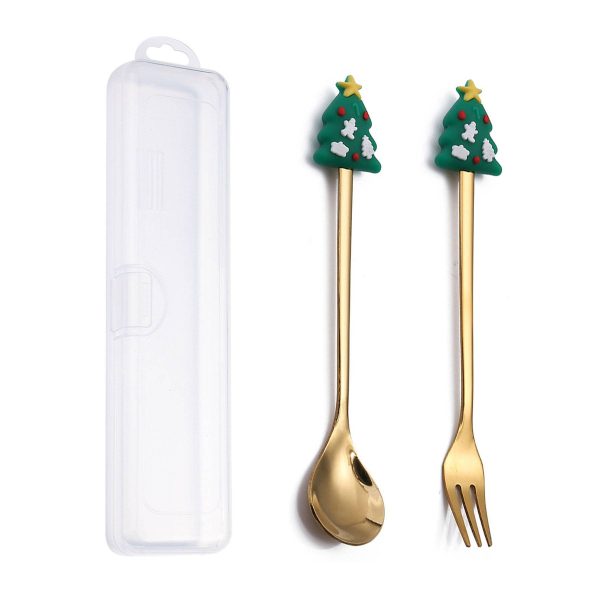 Spoons and Forks Set for Christmas