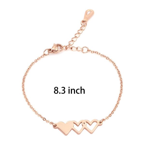 Retro Titanium Steel Love Bracelet - Image 4