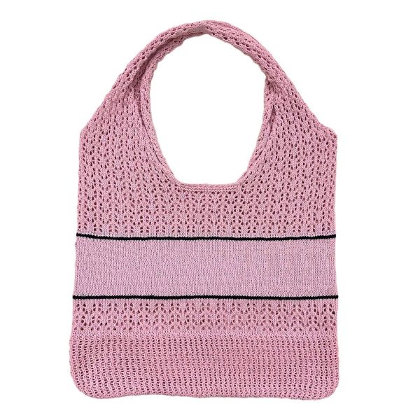 Straw Woven Tote Bag - Image 4