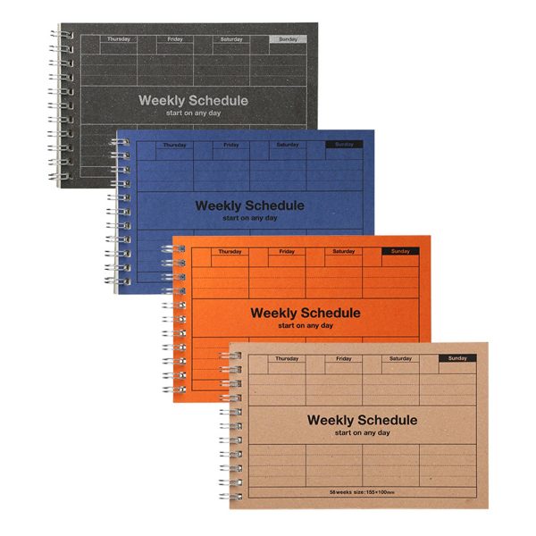Weekly Schedule Notebook Paper Handbook For Office Matters - Image 6