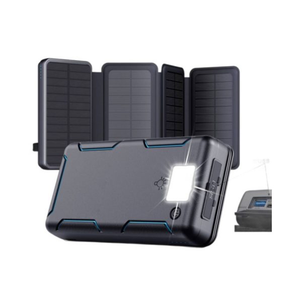 25000mAh Solar Power Bank, Fast Charging for Phone, Outdoor - Image 3