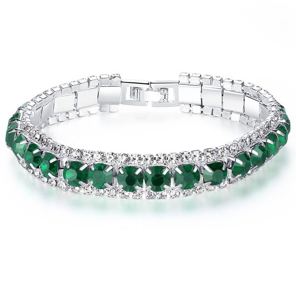 Alloy A high-quality crystal bracelet - Image 2