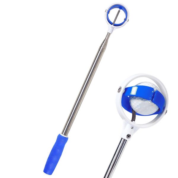 Telescopic Golf Ball Retriever with Spring Release Head - Image 2