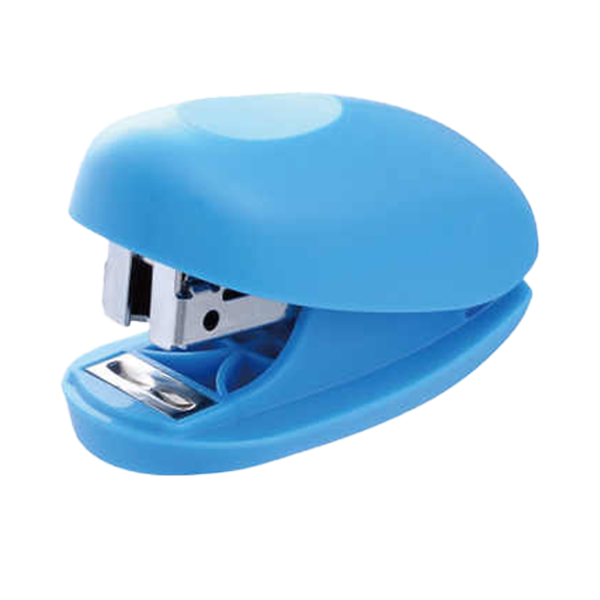 Portable Mini Plastic Stapler for Office School Use - Image 2
