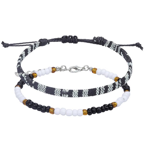 Oxford Woven Adjustable Bracelet