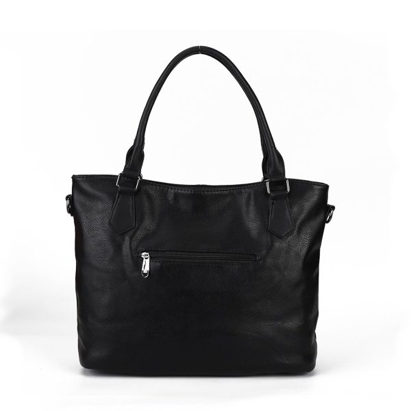 PU Top Handle Bags with Rivet Multi
