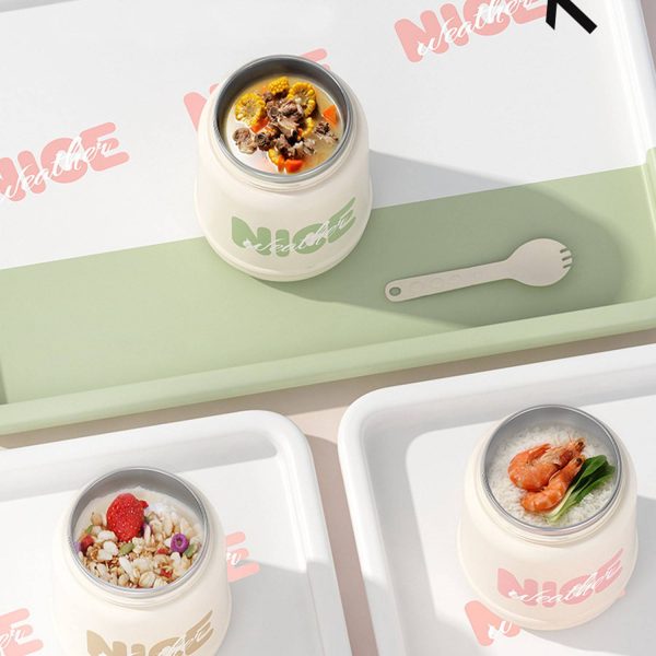 20oz Portable Stainless Steel Insulated Soup Cup - Image 6
