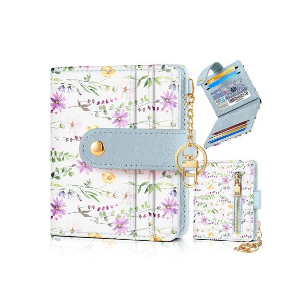 Women Portable Durable Thin Cute RFID Leather Wallet - Image 5