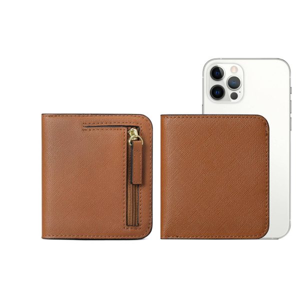 Small Compact Bifold Luxury Genuine Leather Pocket Wallet