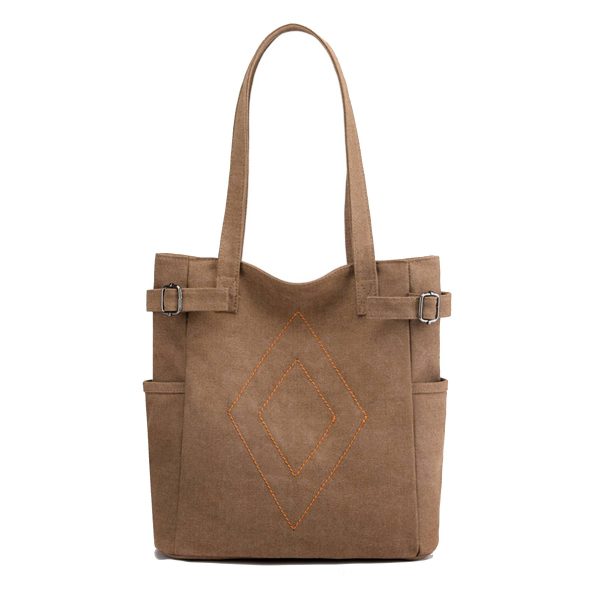 Large Capacity Canvas Shoulder Tote Bag for women - Image 4