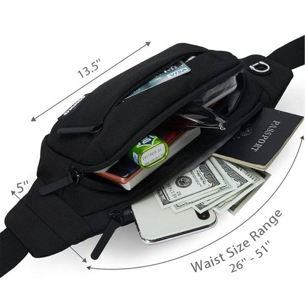 Large Crossbody Fanny Pack for Women Men Belt Bag - Image 4