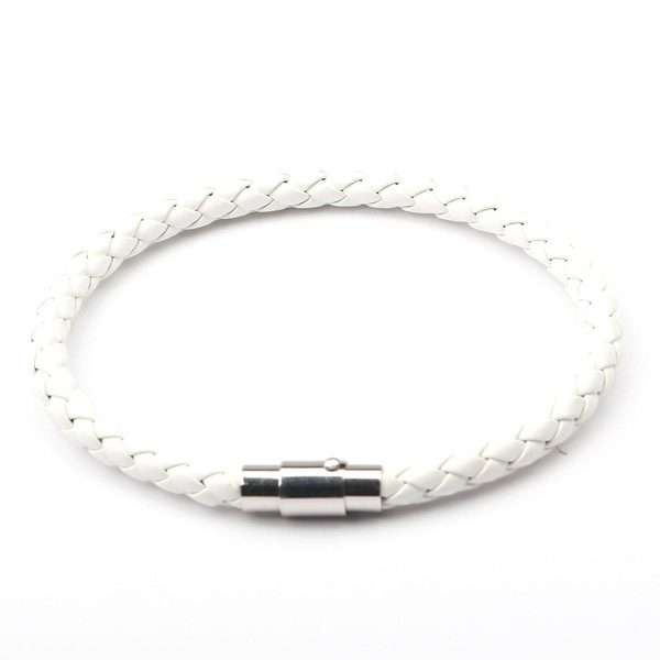 Woven Leather Wrap Bracelet - Image 4