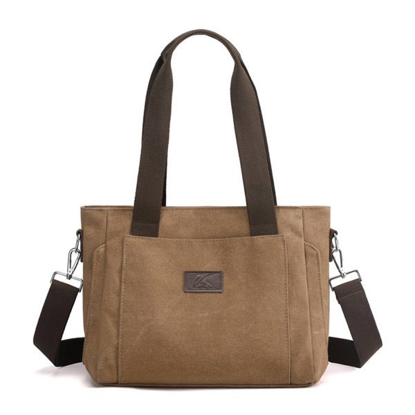 Women canvas cross-body bag Ladies Satchel for Daily Use - Image 4