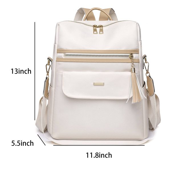 Women's Oxford Cloth Dual-use Casual Backpack - Image 5