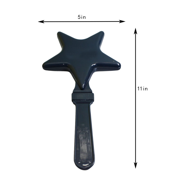 Star-Shaped PP Hand Clapper Toy – for Events & Cheering - Image 4