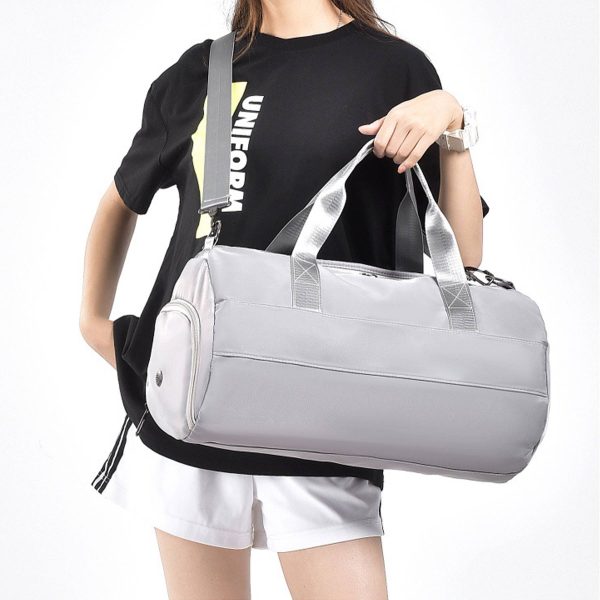 Oxford wet and dry separation exercise gym duffel bag - Image 6