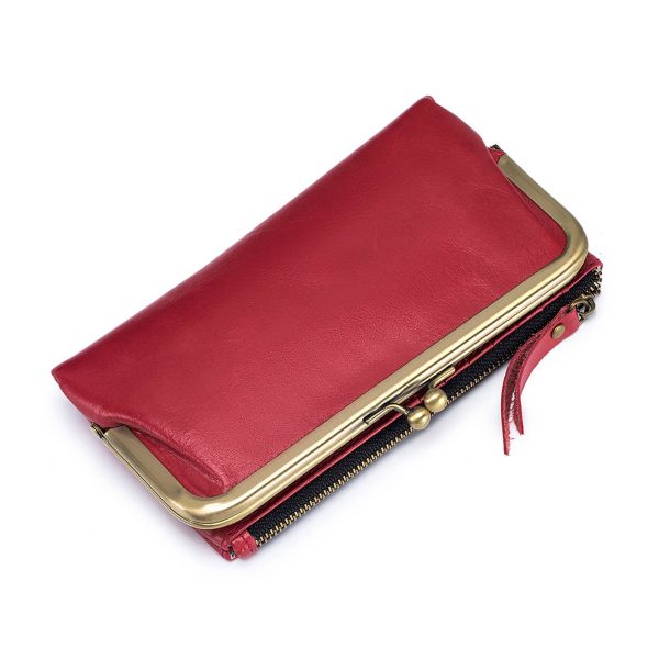 Geniunne Leather long handheld wallet - Image 2