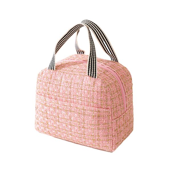 Large Capacity Polyester Aluminum Lining Insulated Lunch Bag - Image 4