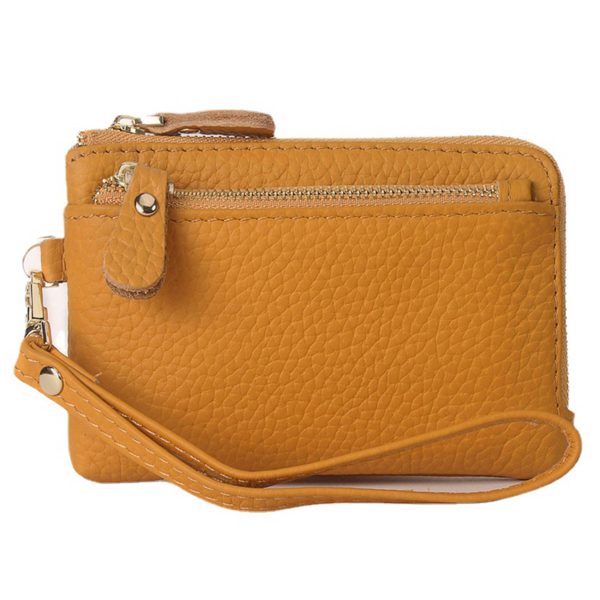 Genuine Leather Simple multi-card coin purse - Image 2