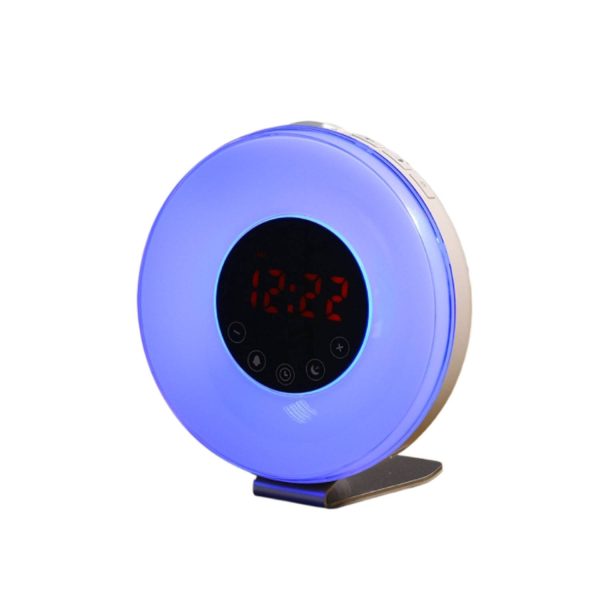 LED colorful alarm clock
