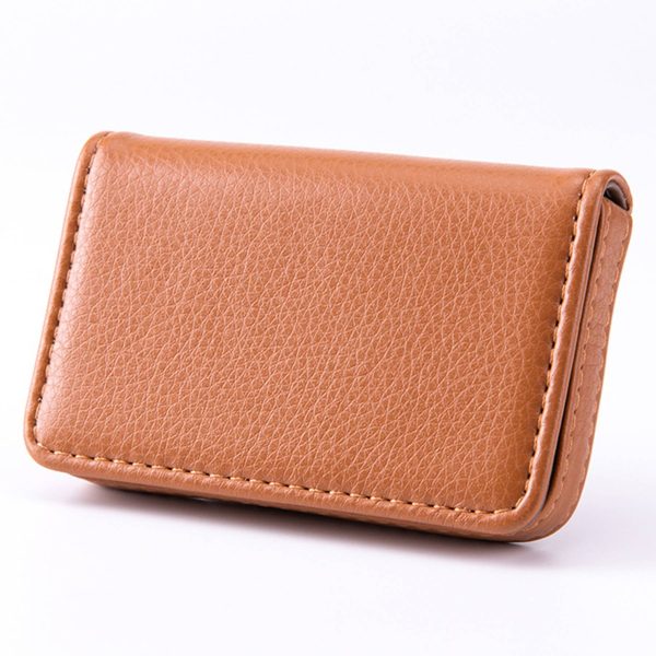 PU leather business card storage bag - Image 5