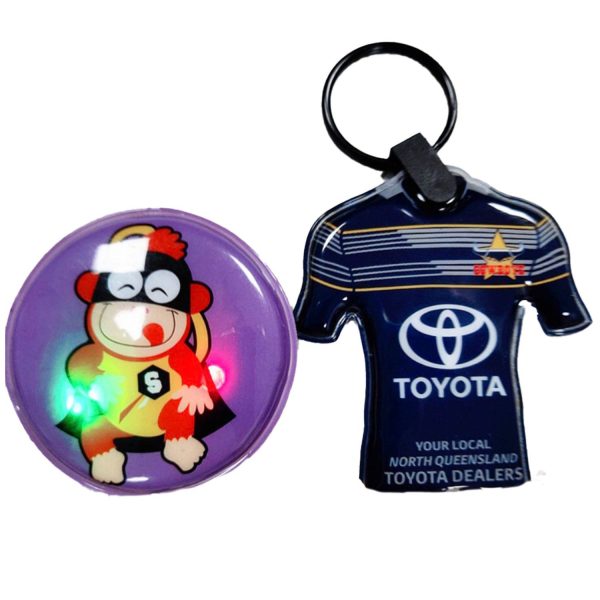 Custom Light-Up Flashlight Keychain - Image 2