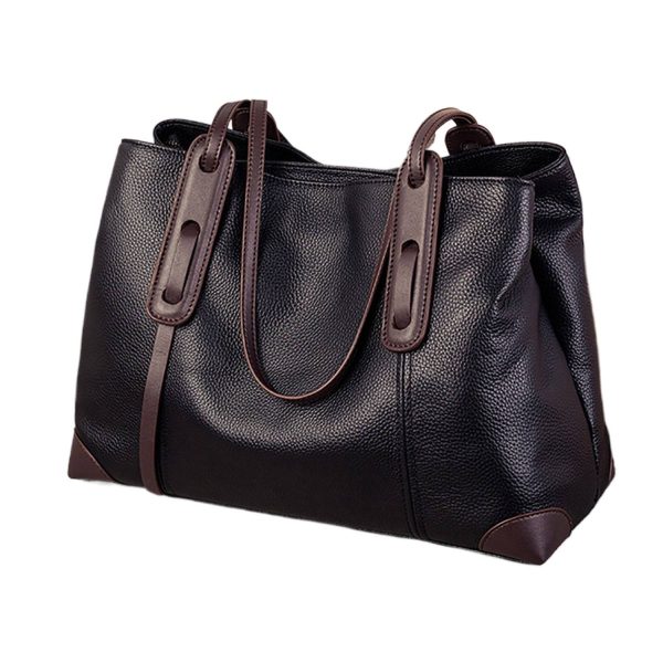 Geniune Leather Commuter Tote Bag