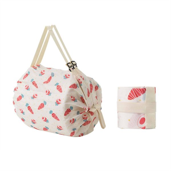One-Shoulder Reusable Folding Grocery Bags for Shopping - Image 5