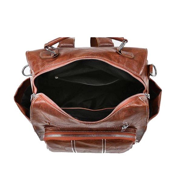 PU Convertible Waterproof Backpack for woman - Image 5