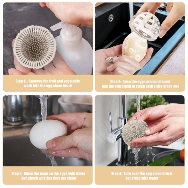 Silicone Egg Cleaning Brush - Image 6