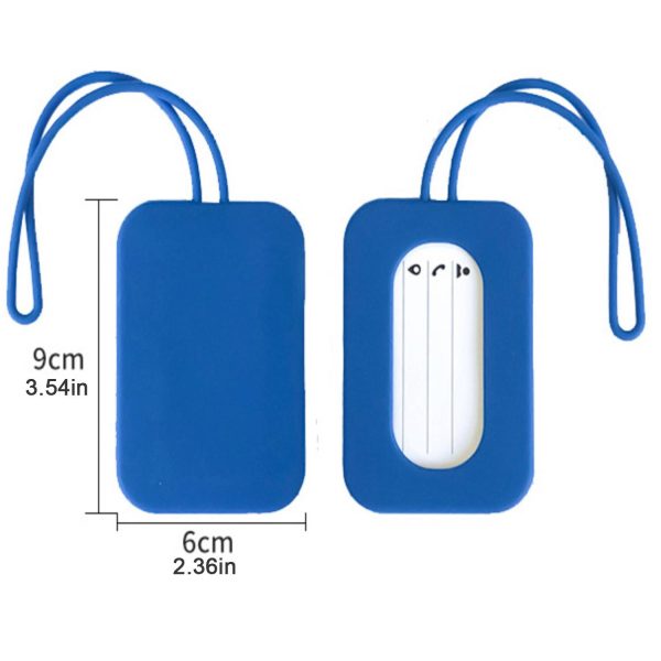 Custom Silicone Luggage Tag - Image 4