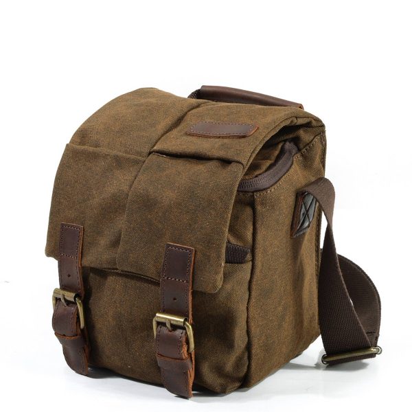 Vintage Canvase Camera Shoulder Messenger Sling Bag - Image 2