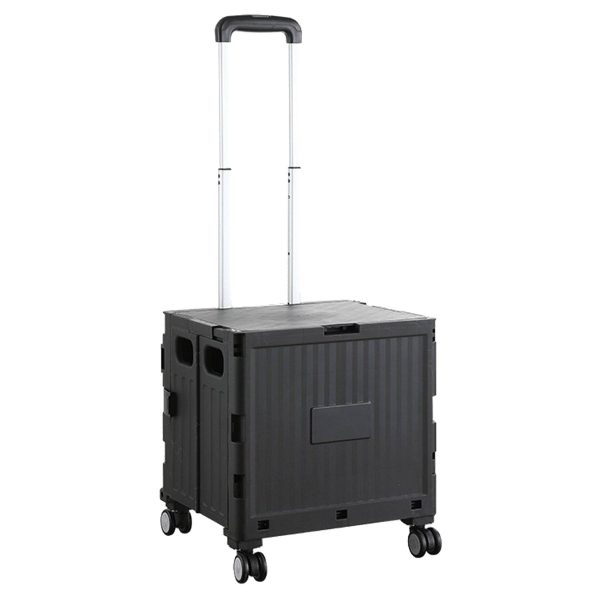 Polypropylene camping folding trolley grocery shopping bag - Image 3