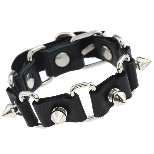 PU Punk statement accessory bracelet