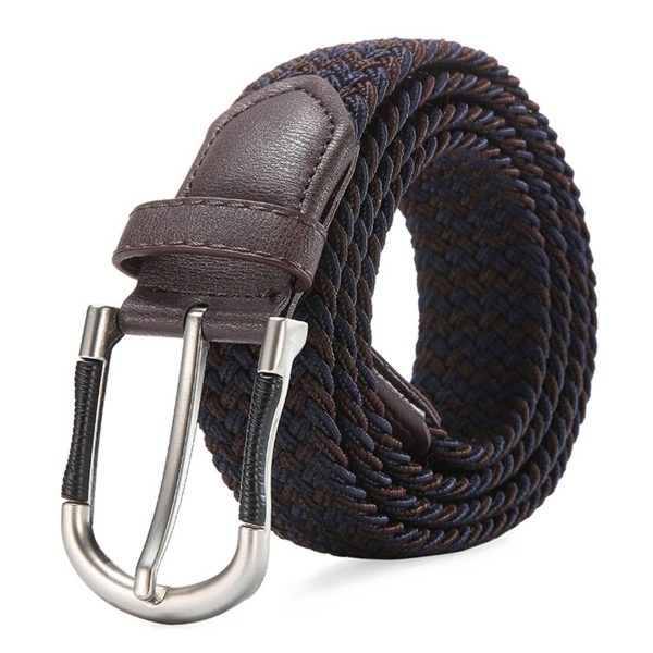 Mens Woven Braided Web Belt - Image 2