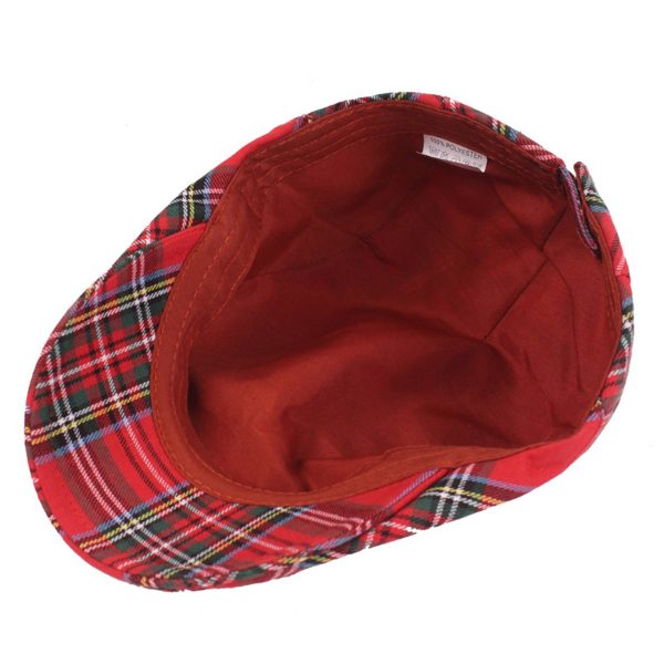 Men's Cotton Flat Ivy Gatsby Newsboy Driving Hat - Image 4