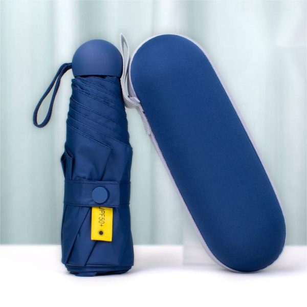 Portable Folding Sun Umbrella With Bag
