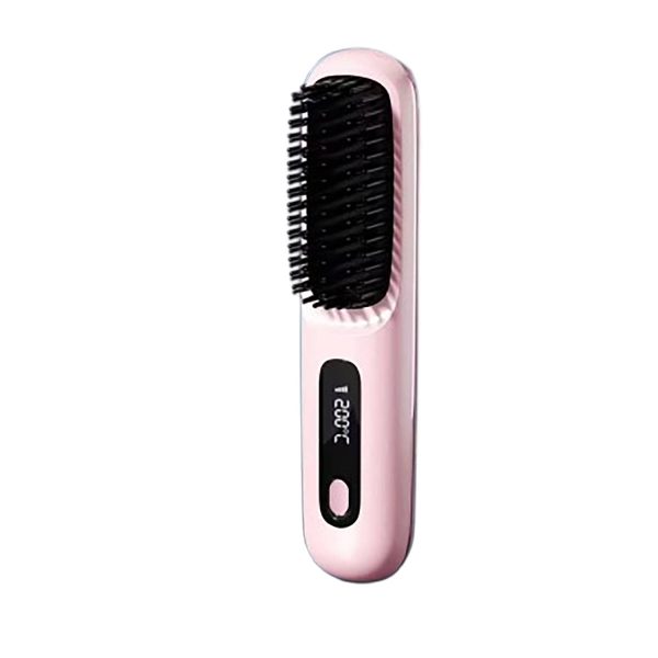 Travel Portable Rechargeable Hair Straightener Comb