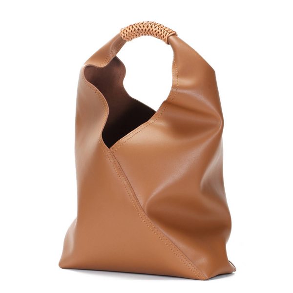 Genuine Leather Stylish hand-to-shoulder tote bag - Image 3