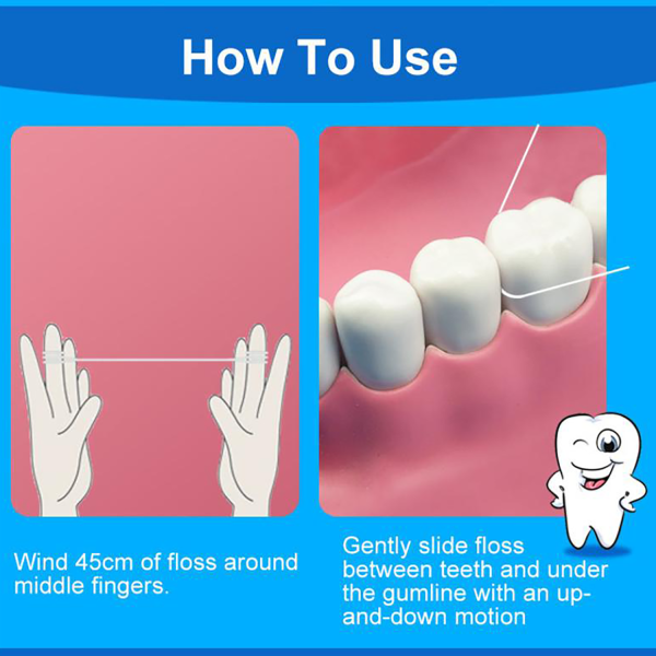 Portable Dental Floss Dispenser Keychain - Image 9