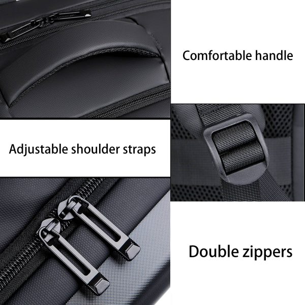 Eva Large capacity hard shell laptop backpack - Image 6