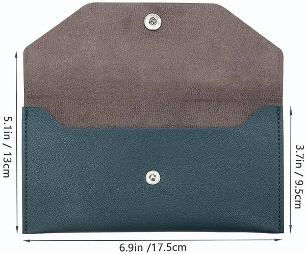 Convenient And Durable PU Leather Envelope Wallet - Image 6